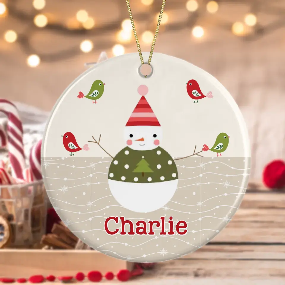 Magically Made: Celebrate Christmas with Personalized Ornaments and Snowman Magic