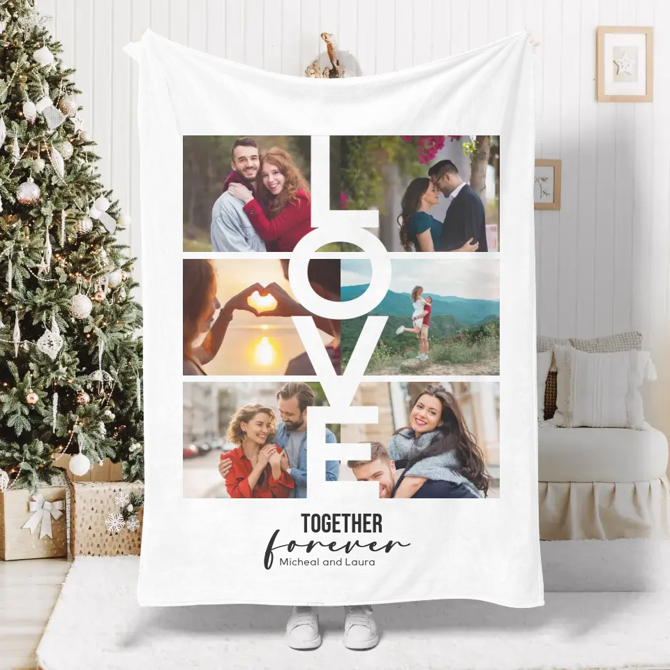 Personalized Love Blanket Magically Made