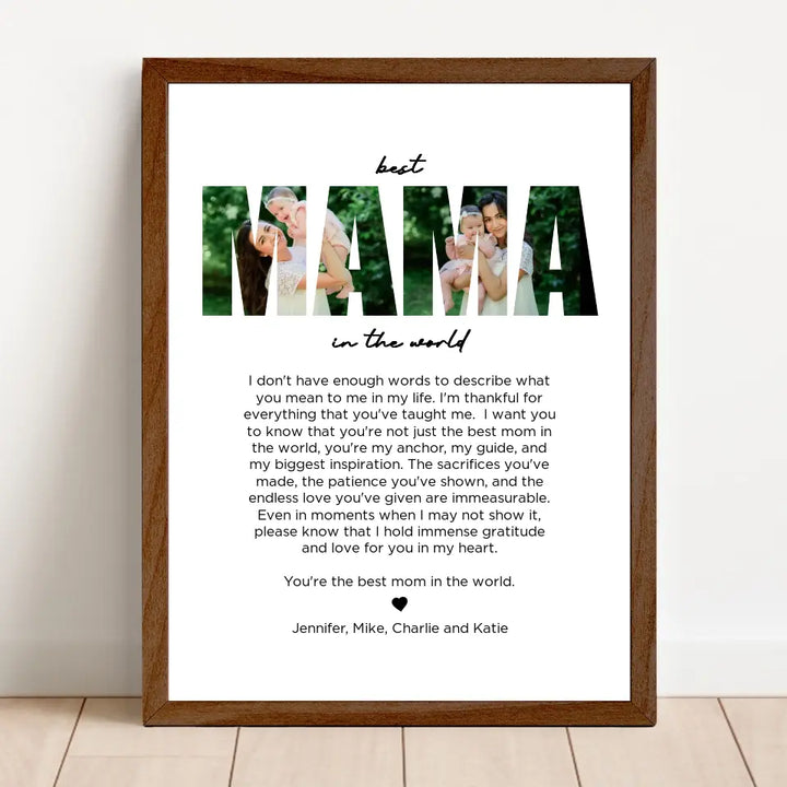 Personalized Mama Frame