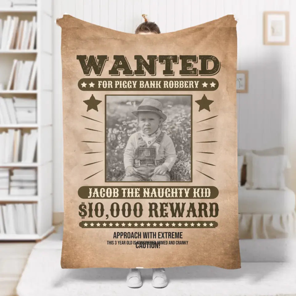 Blanket "Wanted"