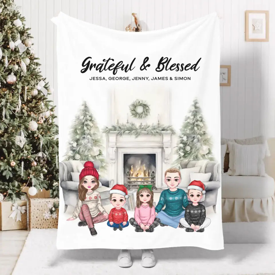 Kids & Family Personalized Blanket