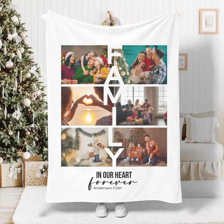 Personalized Family Blanket