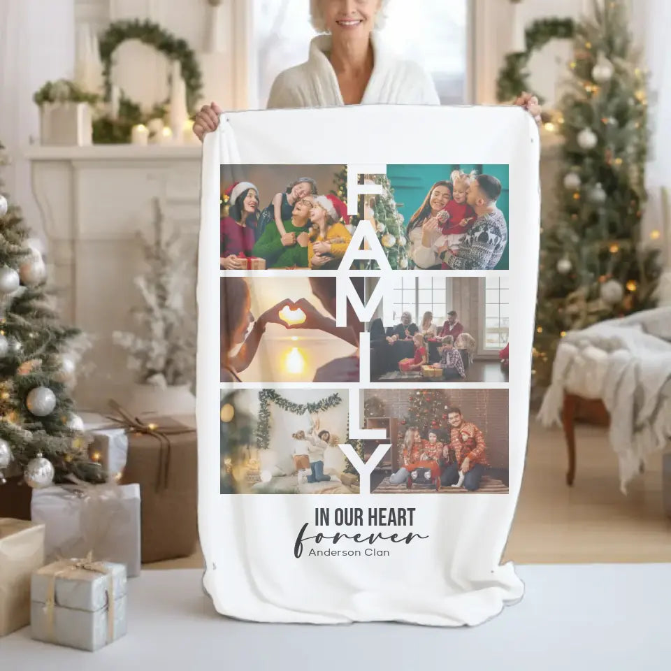 Personalized Family Blanket
