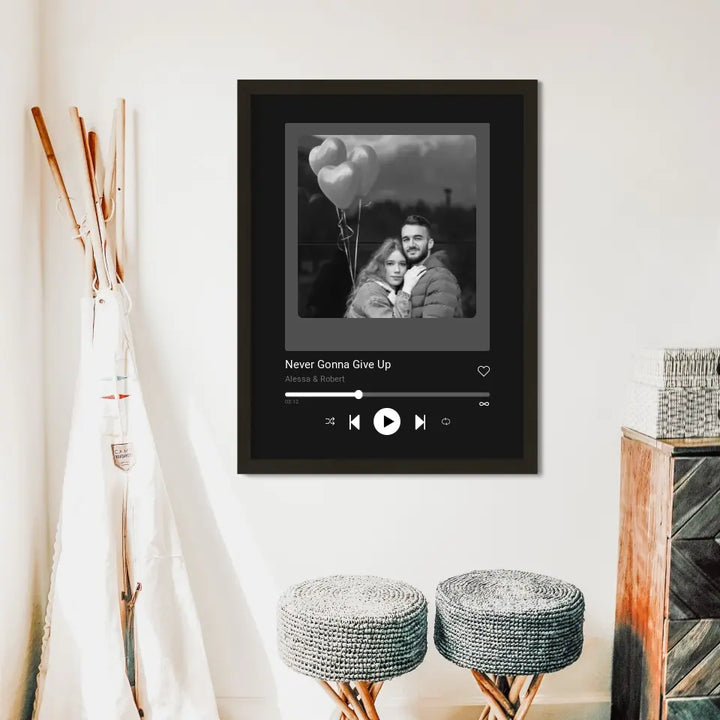 Personalized Spotify Couple Frame