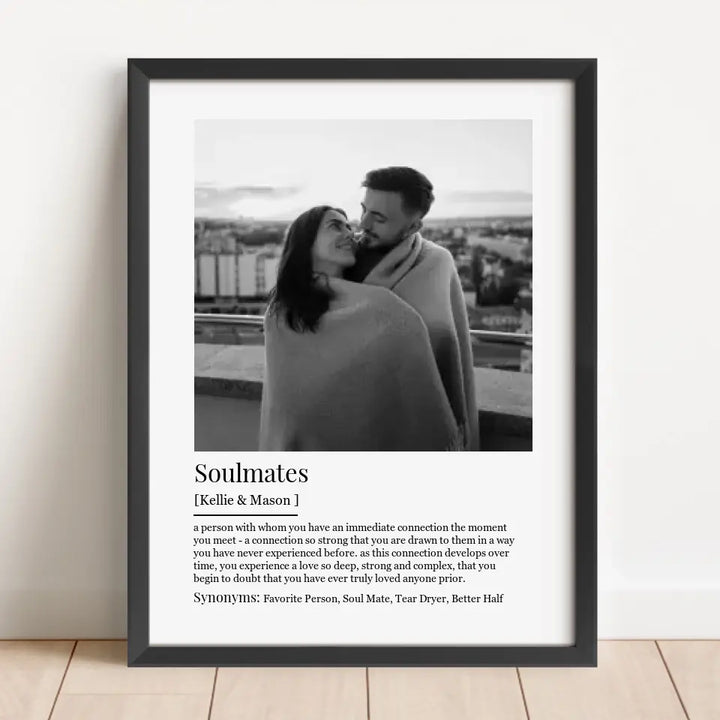 Personalized "Soulmate" Frame