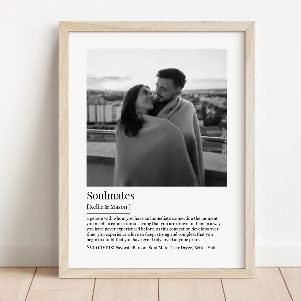 Personalized "Soulmate" Frame
