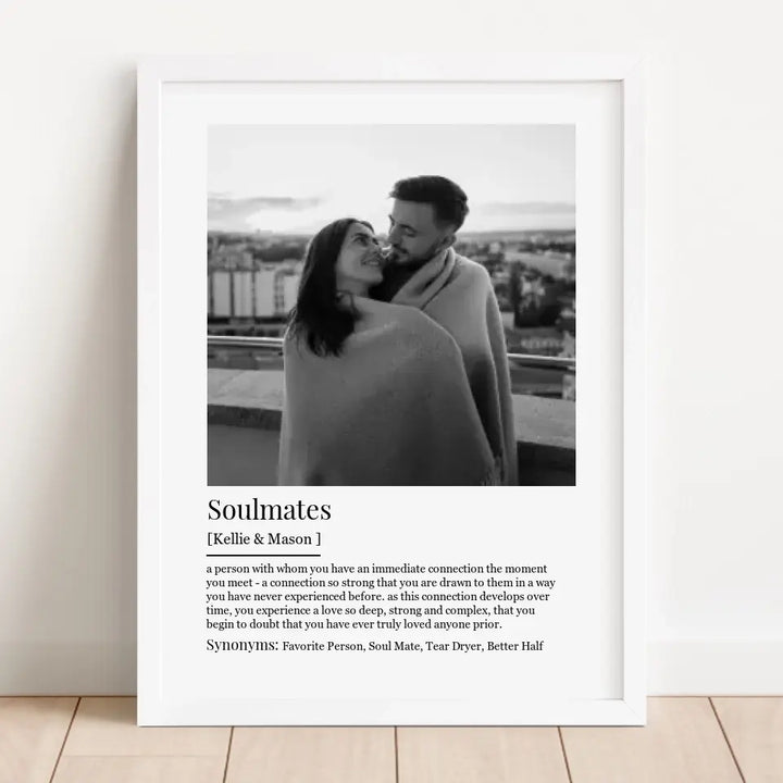 Personalized "Soulmate" Frame