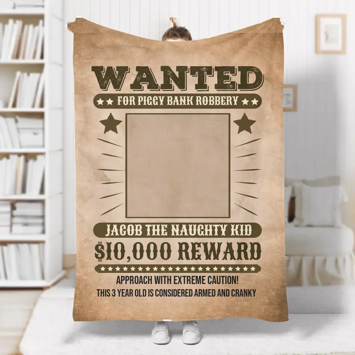 Blanket "Wanted"